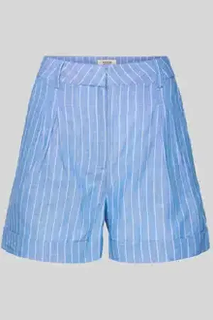 Scotch&Soda Korte relaxed fit broek met bandplooien