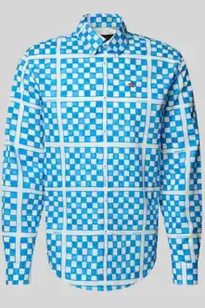 Napapijri Vrijetijdsoverhemd met labelstitching, model 