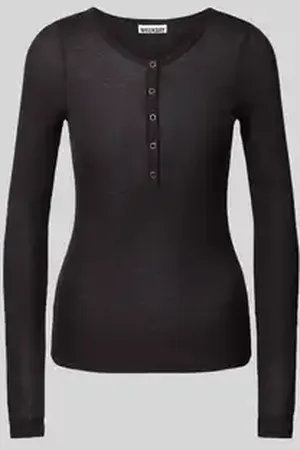 Weekday Shirt met lange mouwen in semi-transparant design