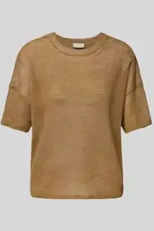 Milano Gebreid shirt met ronde hals