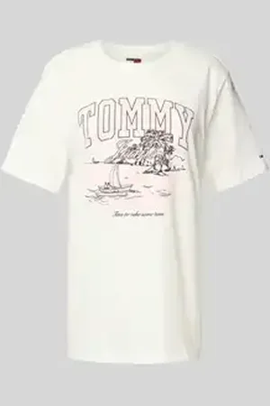 Tommy Hilfiger Regular fit T-shirt van puur katoen