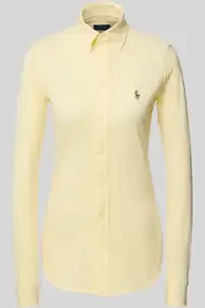 Ralph Lauren Slim fit overhemdblouse met button-downkraag