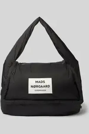 Mads Norgaard Handtas met labelpatch en hengsel