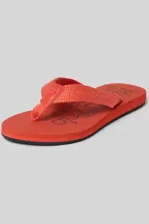 Marc O’ Polo Teenslippers met label in reliëf