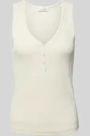 Marc O’ Polo Slim fit tanktop van katoenmix