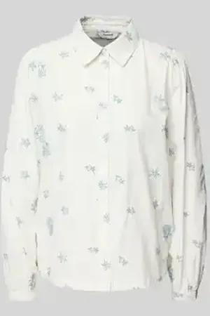 B YOUNG Regular fit overhemdblouse met ballonmouwen, model 