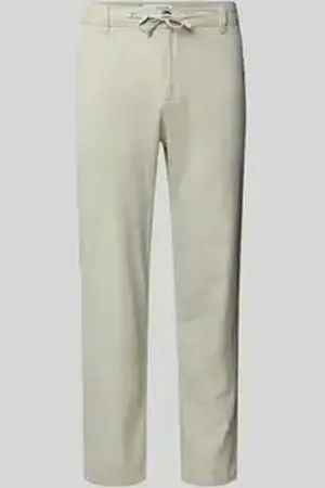 SELECTED Slim tapered fit broek met tunnelkoord, model 