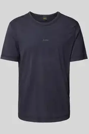 HUGO BOSS T-shirt met labelprint, model 