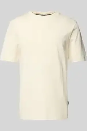 HUGO BOSS T-shirt met labelprint, model 
