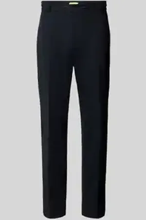 Cinque Tapered fit stoffen broek met persplooien, model 