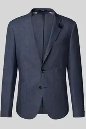 JOOP! Slim fit 2-knoops colbert van linnen, model 