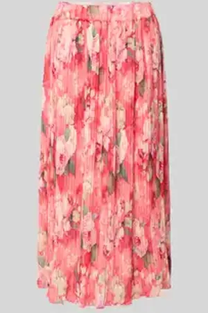 Zabaione Midirok met plissévouwen, model 