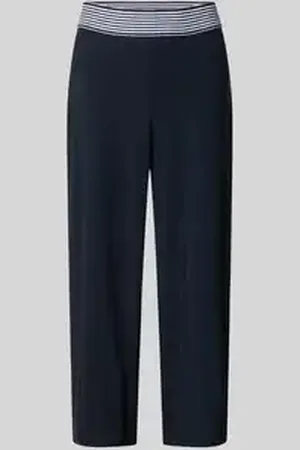 raffaello rossi Wide leg culotte met elastische band, model 