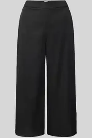raffaello rossi Wide leg culotte met elastische band, model 