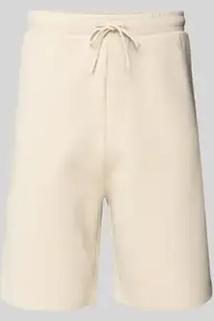 HUGO BOSS Regular fit sweatshorts met elastische band, model 