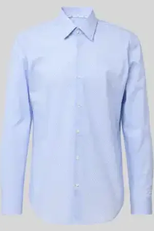 HUGO BOSS Regular fit zakelijk overhemd met kentkraag, model 