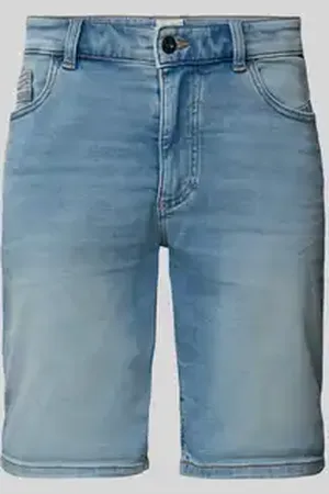Camel Active Korte regular fit jeans in 5-pocketmodel