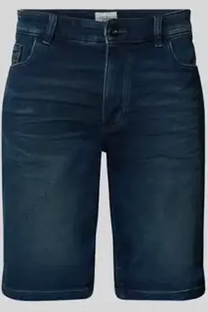 Camel Active Korte regular fit jeans in 5-pocketmodel