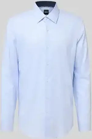 HUGO BOSS Regular fit zakelijk overhemd met kentkraag, model 