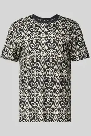 McNeal T-shirt in all-over look met ronde hals