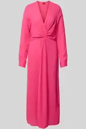 HUGO BOSS Maxi-jurk met knoopdetail, model 
