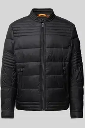 HUGO BOSS Gewatteerd jack met ritszakken, model 