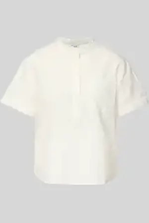 Marc O’ Polo Regular fit overhemdblouse met opstaande kraag