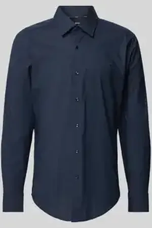 HUGO BOSS Regular fit zakelijk overhemd met knoopsluiting