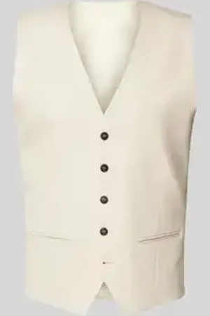 SELECTED Gilet met knoopsluiting, model 