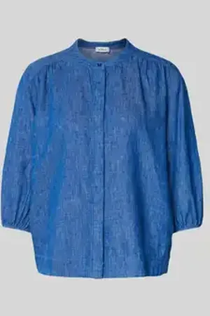 QS by s.Oliver Relaxed fit blouse van linnenmix