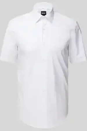 HUGO BOSS Zakelijk overhemd met 1/2-mouwen, model 
