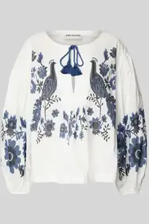 Lollys Laundry Regular fit blouse met pofmouwen, model 