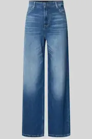 HUGO BOSS Jeans met wijde pijpen, model 