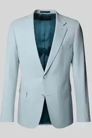 Strellson Slim fit colbert met paspelzak op de borst, model 