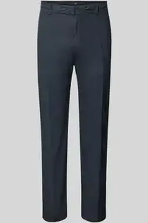 Cinque Tapered fit linnen chino met persplooien, model 