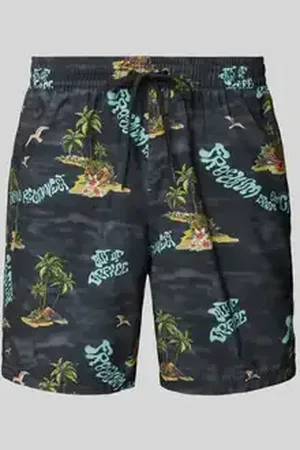 Quiksilver Zwembroek met tunnelkoord