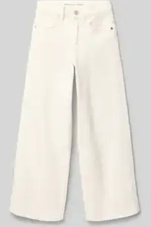 TOM TAILOR Wide leg jeans van katoenmix