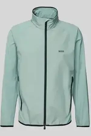 HUGO BOSS Softshell-jack met labelprint, model 
