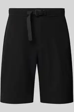 Jake*s Korte broek met riem en achterzakken