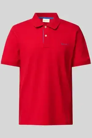 GANT Regular fit poloshirt met labelstitching