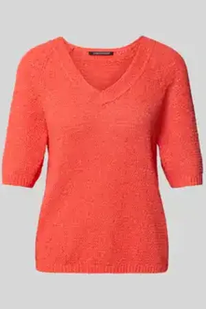 Luisa Cerano Gebreide pullover met V-hals