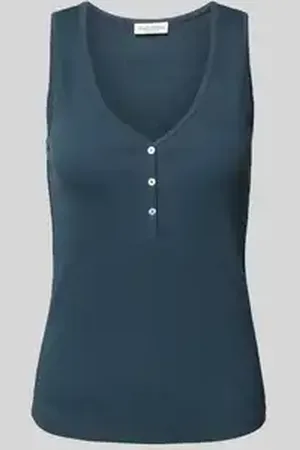 Marc O’ Polo Slim fit tanktop van katoenmix
