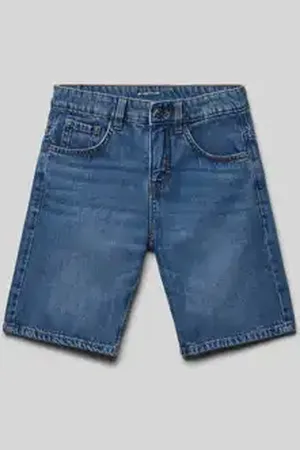 TOM TAILOR Regular fit korte jeans van puur katoen