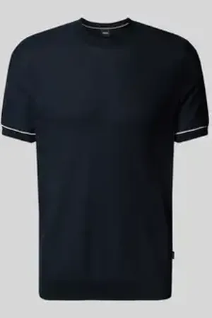 HUGO BOSS T-shirt in gebreide look, model 