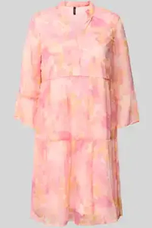 VERO MODA Getailleerde mini-jurk met semi-transparante mouwen, model 
