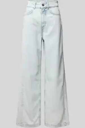 Marc O’ Polo Wide fit jeans van een mix van katoen en lyocell