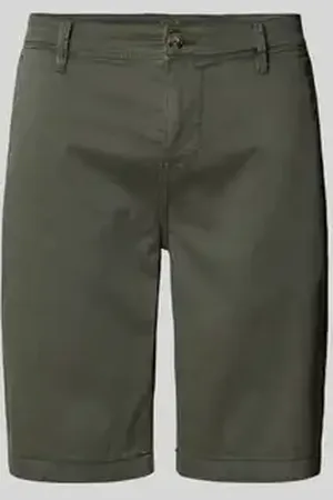 Lerros Regular fit bermuda met achterzakken