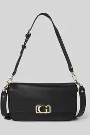 Guess Schoudertas met labelapplicatie, model 