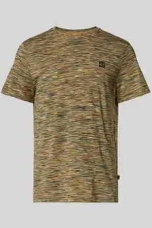 Camel Active T-shirt met logoprint, model 