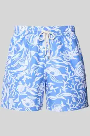 Ralph Lauren Regular fit zwembroek met tunnelkoord, model 